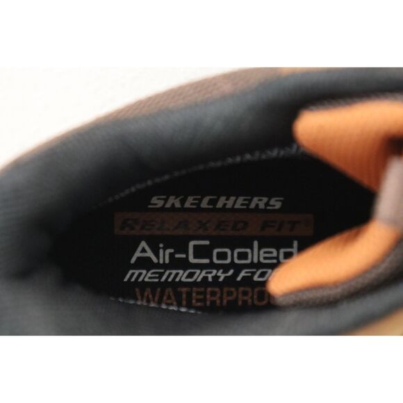 Skechers 204910/CDB Men's Sz 10M Dark Brown Rickter-Branson Hiking Boots - Picture 6 of 10